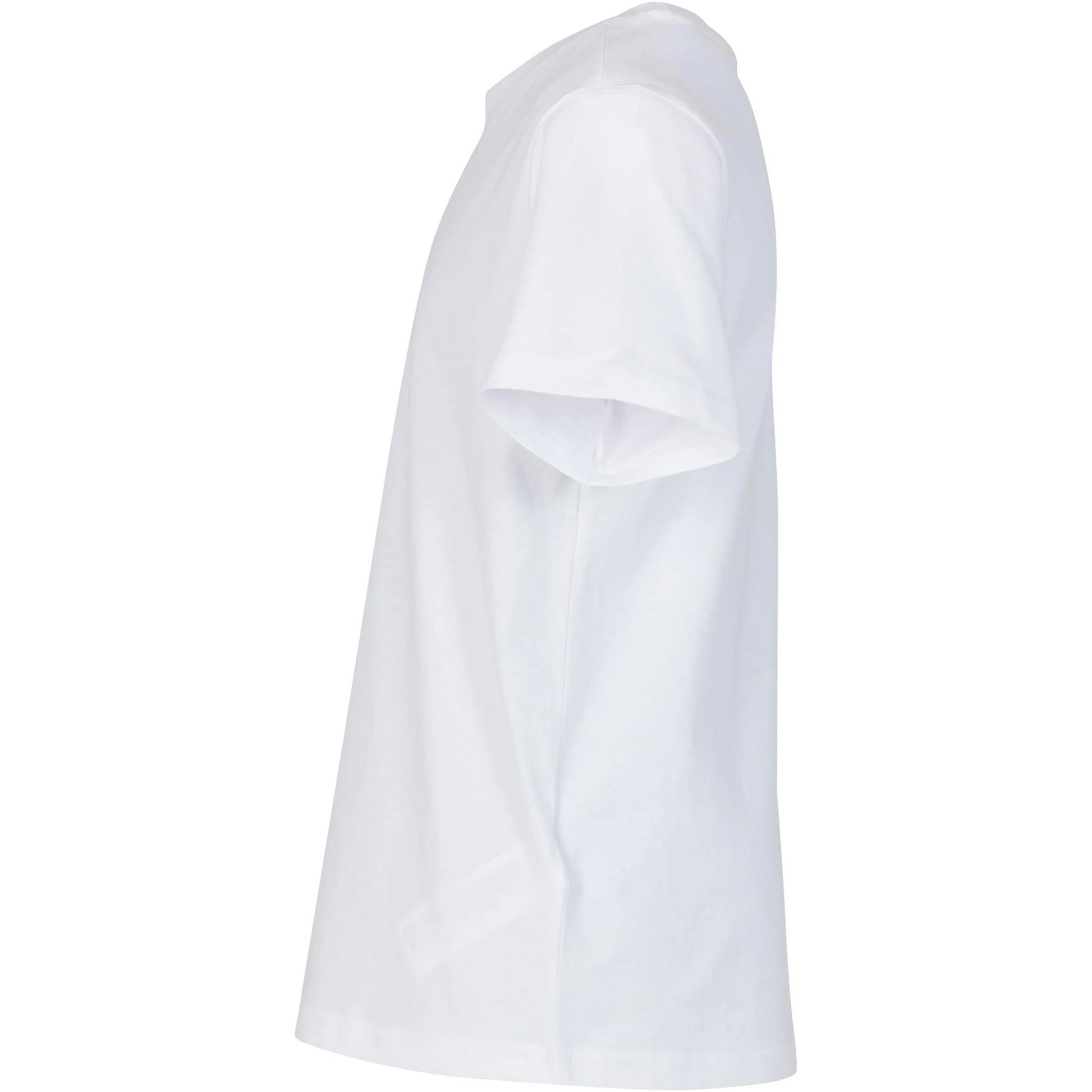 White - Side - New Morning Studios Childrens-Kids Oversized T-Shirt