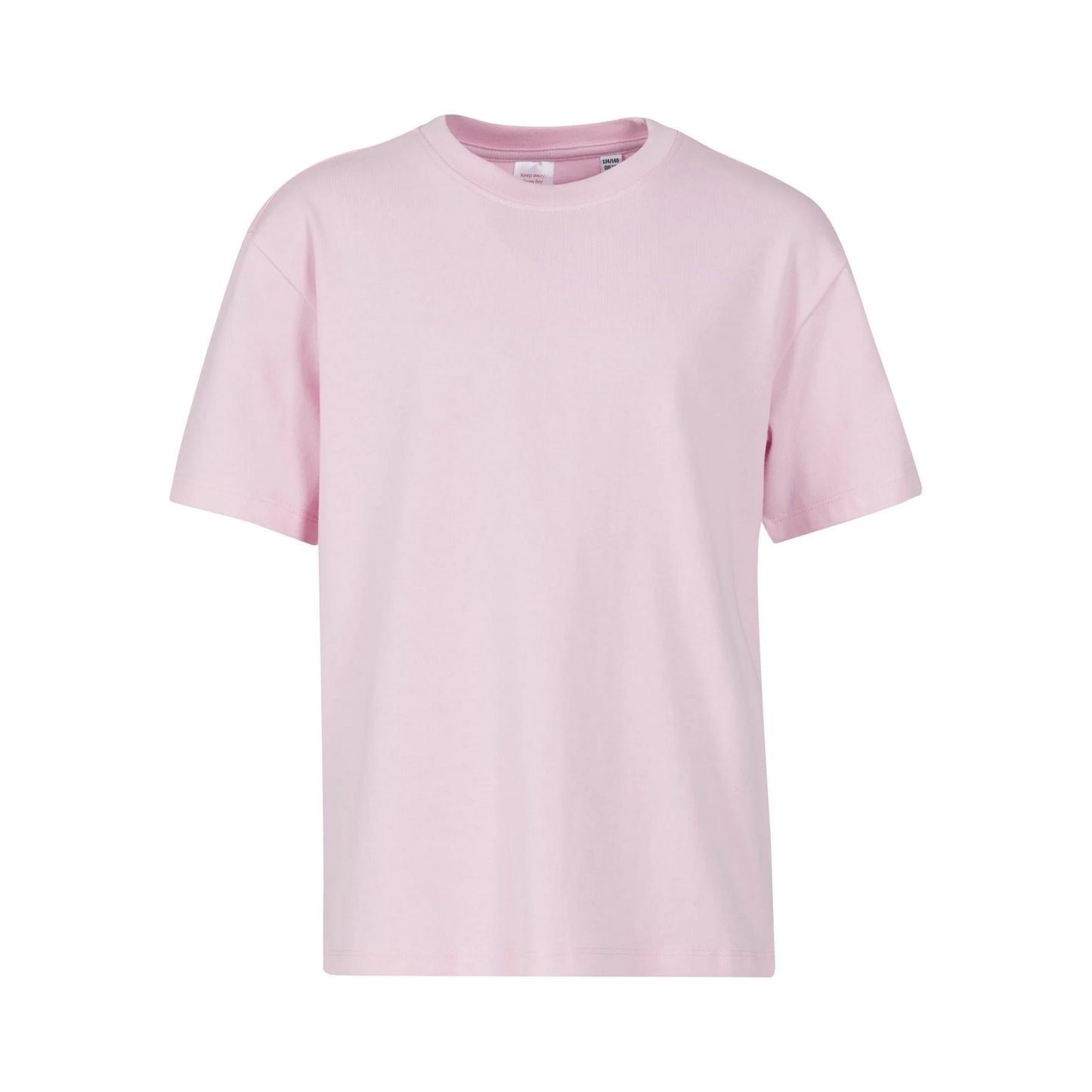 Soft Pink - Front - New Morning Studios Childrens-Kids Oversized T-Shirt