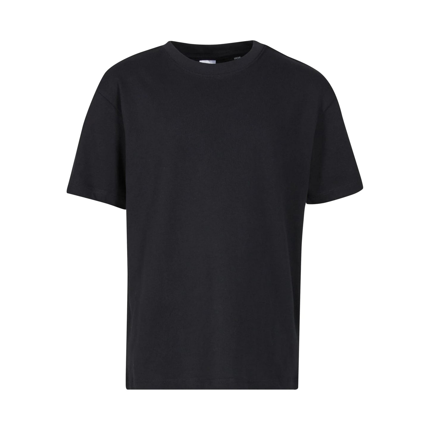 Black - Front - New Morning Studios Childrens-Kids Oversized T-Shirt