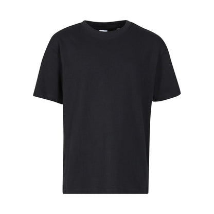 Black - Front - New Morning Studios Childrens-Kids Oversized T-Shirt