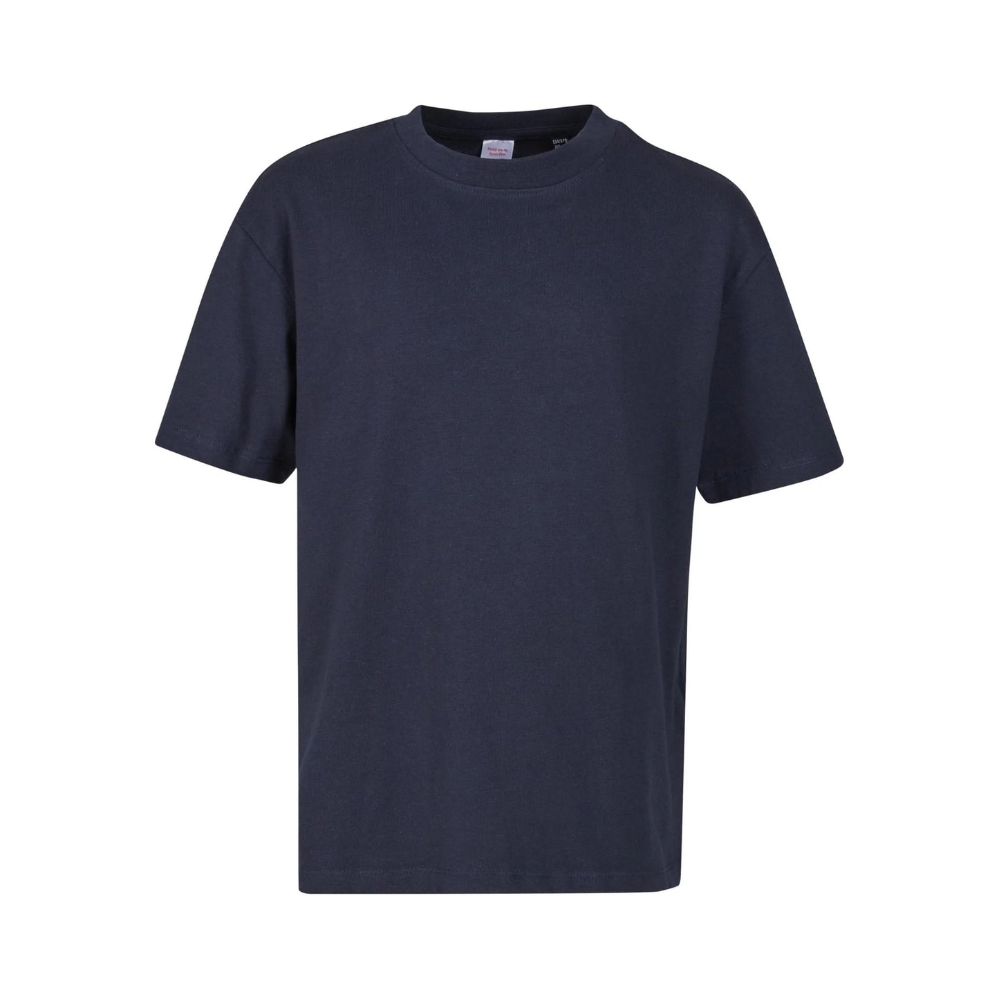 Navy - Front - New Morning Studios Childrens-Kids Oversized T-Shirt