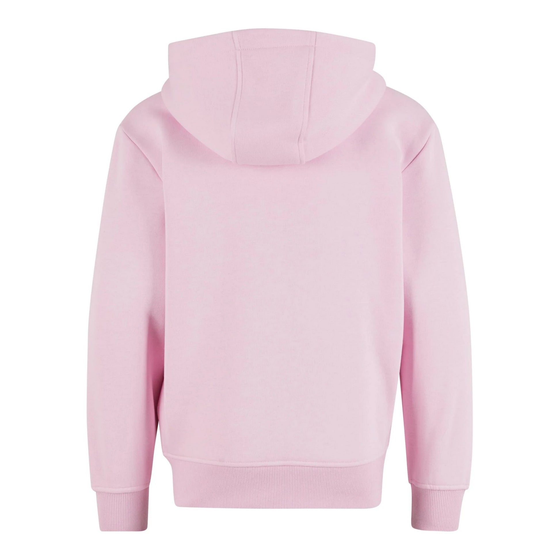 Soft Pink - Back - New Morning Studios Childrens-Kids Oversized Full Zip Hoodie