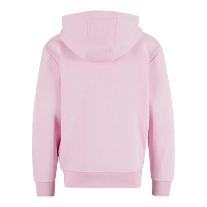 Soft Pink - Back - New Morning Studios Childrens-Kids Oversized Full Zip Hoodie