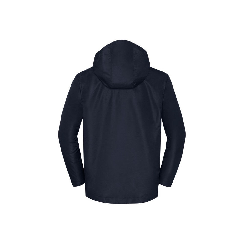 Navy - Back - Russell Collection Mens Essential Weatherproof Shell Jacket