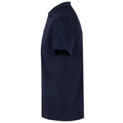 Navy - Side - Finden & Hales Mens Team Polo Shirt