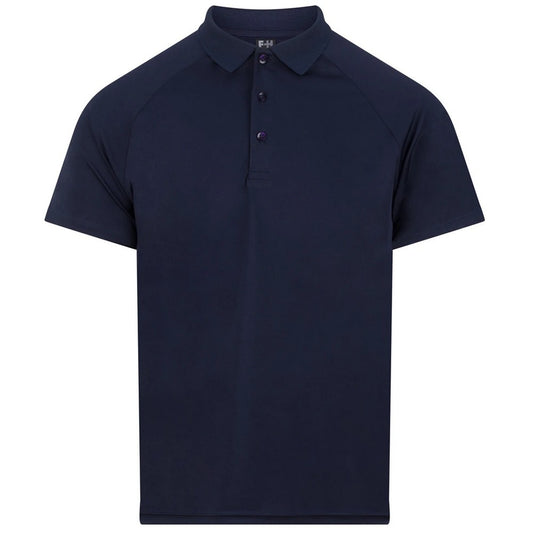 Navy - Front - Finden & Hales Mens Team Polo Shirt