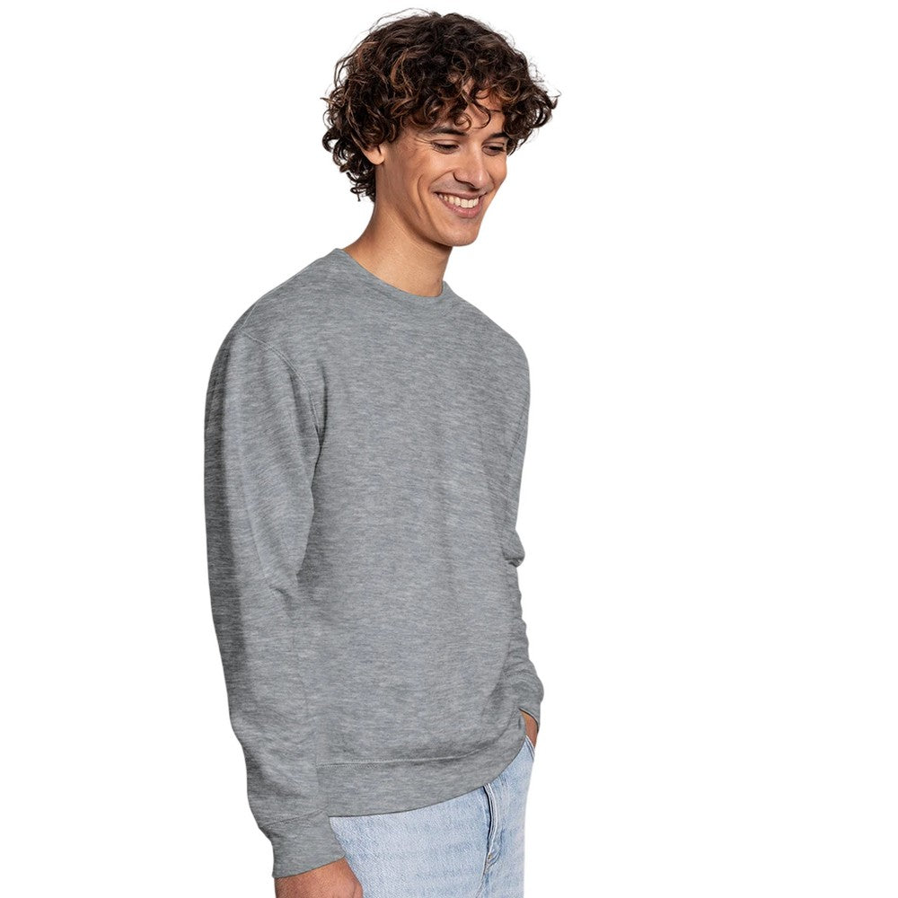 Athletic Heather - Side - Fruit of the Loom Mens Iconic Premium Sweatshirt