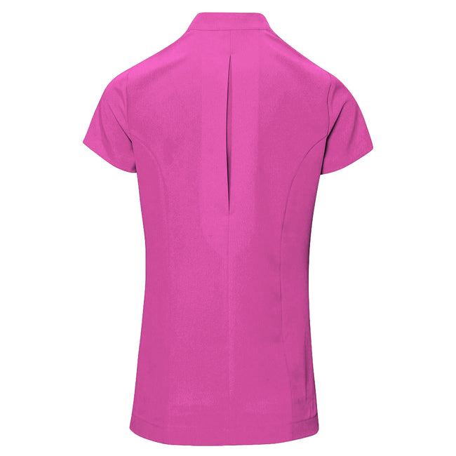 Hot Pink - Back - Premier Ladies-Womens *Blossom* Tunic - Health Beauty & Spa - Workwear