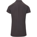 Dark Grey - Back - Premier Ladies-Womens *Blossom* Tunic - Health Beauty & Spa - Workwear