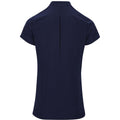 Navy - Back - Premier Ladies-Womens *Blossom* Tunic - Health Beauty & Spa - Workwear