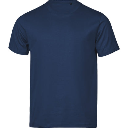 Navy - Front - Tee Jays Unisex Adult Unlabeled Luxury T-Shirt