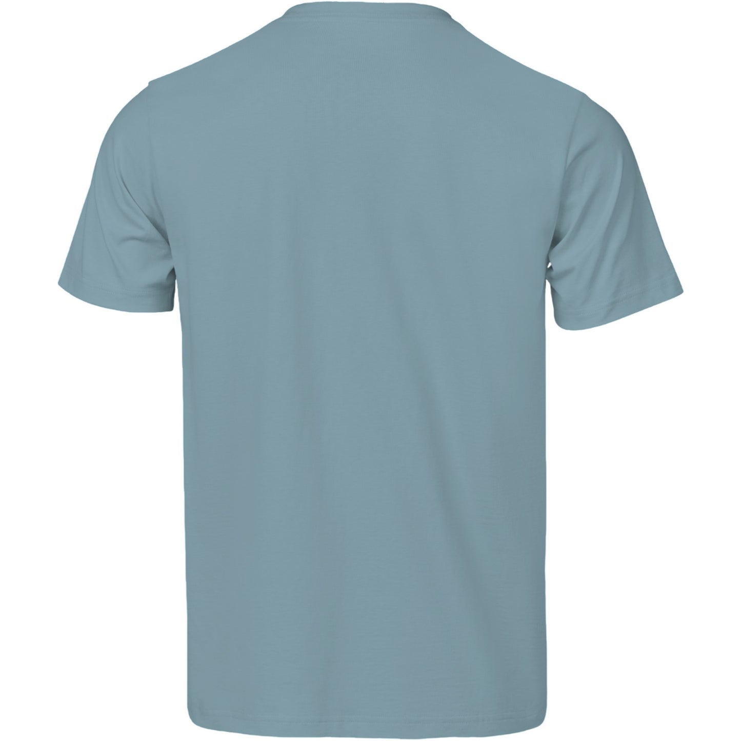 Misty Blue - Back - Tee Jays Unisex Adult Unlabeled Luxury T-Shirt