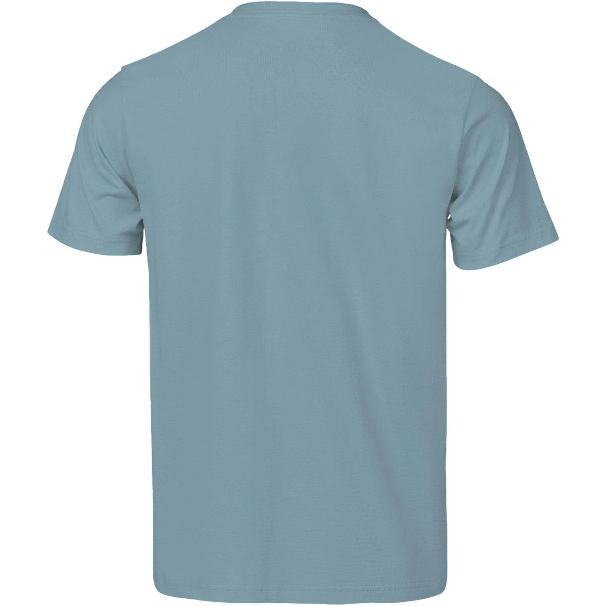 Misty Blue - Back - Tee Jays Unisex Adult Unlabeled Luxury T-Shirt