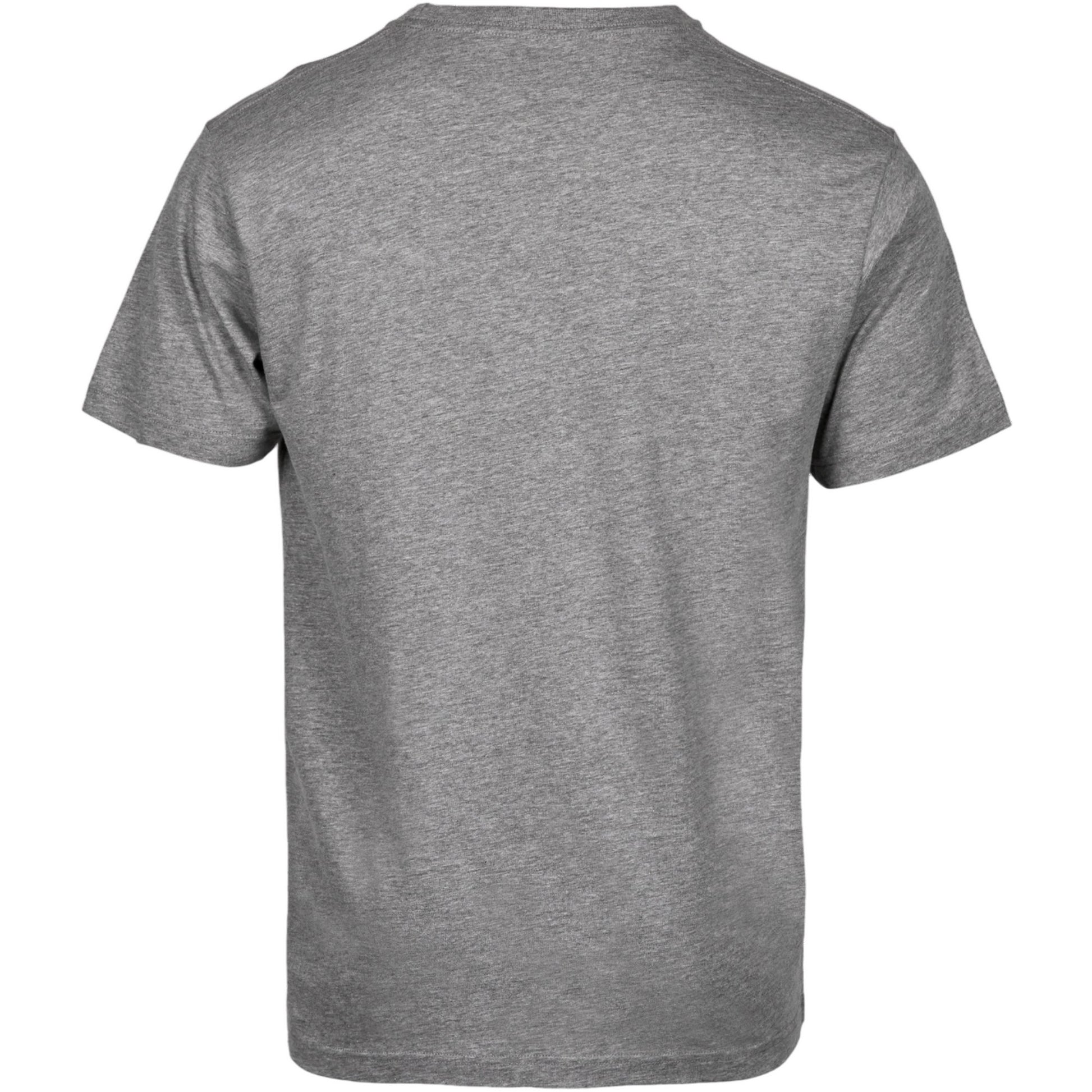 Heather Grey - Back - Tee Jays Mens Unlabeled Enzyme Washed T-Shirt