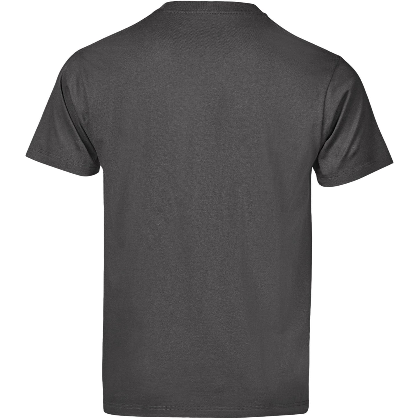 Dark Grey - Back - Tee Jays Mens Unlabeled Enzyme Washed T-Shirt