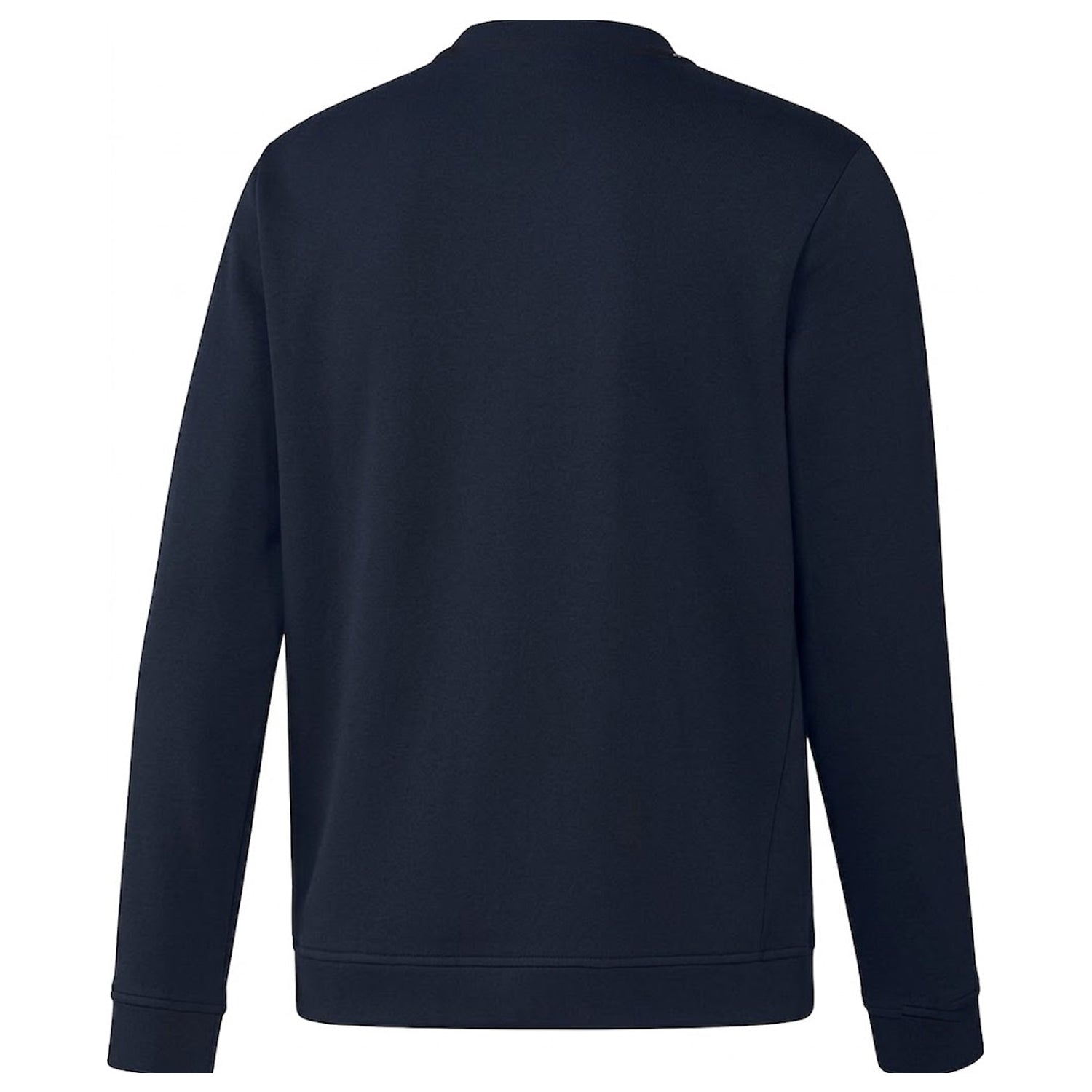 Collegiate Navy - Back - Adidas Unisex Adult Blank Crew Neck Sweatshirt