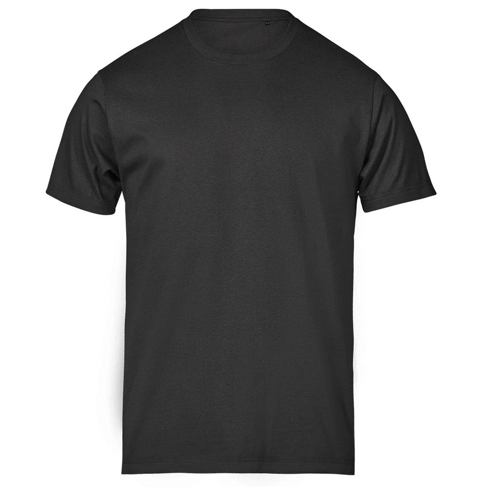 Black - Front - Tee Jays Childrens-Kids Unlabeled T-Shirt