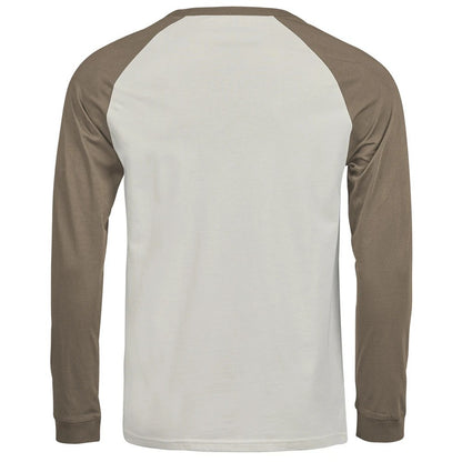 Cement-Clay - Back - Tee Jays Mens Unlabeled Baseball T-Shirt
