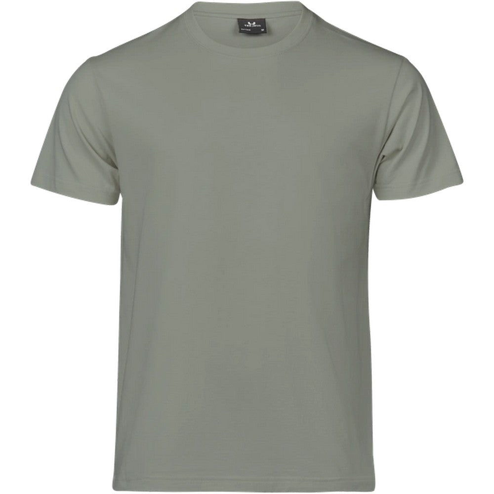 Sage - Front - Tee Jays Mens Soft Heavyweight T-Shirt