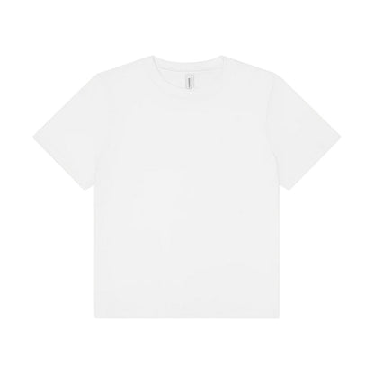 White - Front - Bella + Canvas Womens-Ladies Heavyweight Boxy T-Shirt
