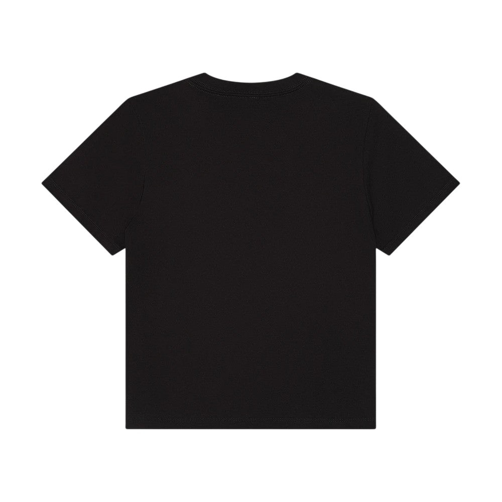 Black - Back - Bella + Canvas Womens-Ladies Heavyweight Boxy T-Shirt