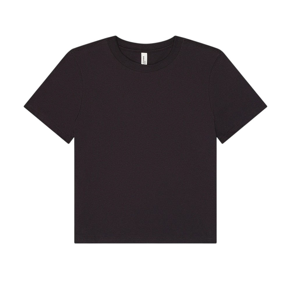 Dark Grey - Front - Bella + Canvas Womens-Ladies Heavyweight Boxy T-Shirt