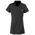 Black - Front - Premier Ladies-Womens *Blossom* Tunic - Health Beauty & Spa - Workwear