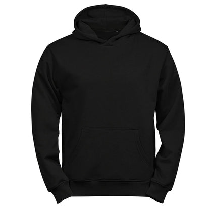 Black - Front - Tee Jays Childrens-Kids Unlabeled Hoodie