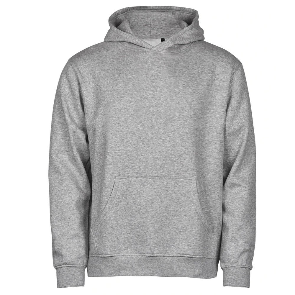 Heather Grey - Front - Tee Jays Childrens-Kids Unlabeled Hoodie