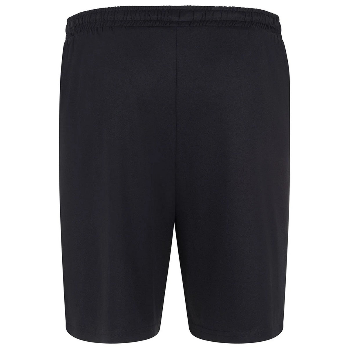 Black - Back - Finden & Hales Unisex Adult Team No Pocket Shorts