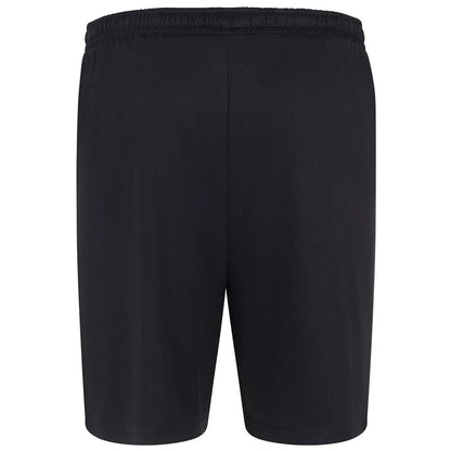 Black - Back - Finden & Hales Unisex Adult Team No Pocket Shorts