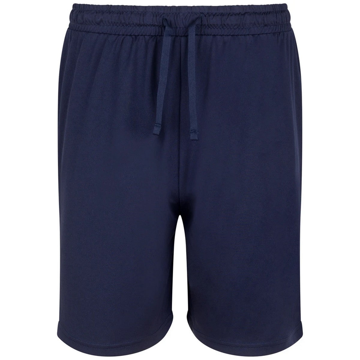 Navy - Front - Finden & Hales Unisex Adult Team No Pocket Shorts