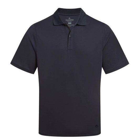 Navy - Front - Craghoppers Expert Mens Basecamp Wicking Polo Shirt