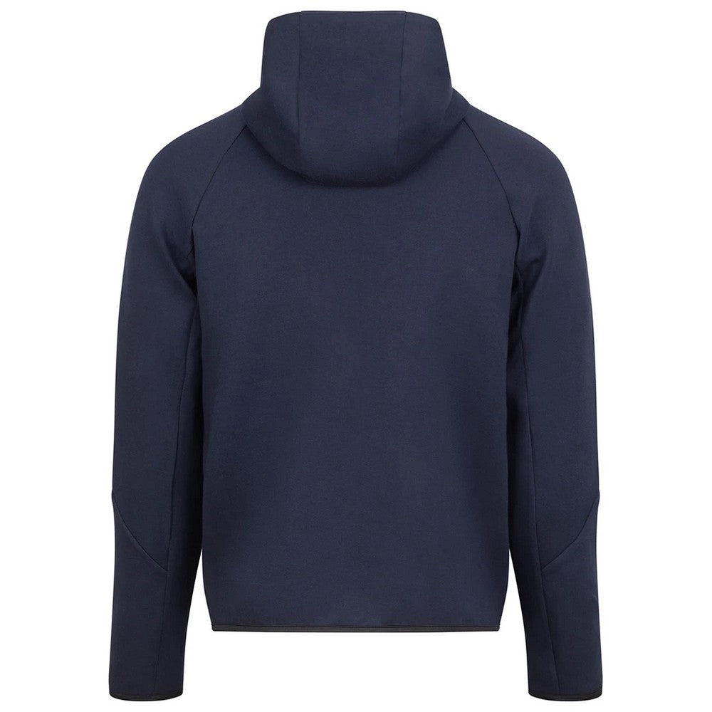 French Navy - Back - Just Cool Mens Adapt Fleece Full Zip Hoodie