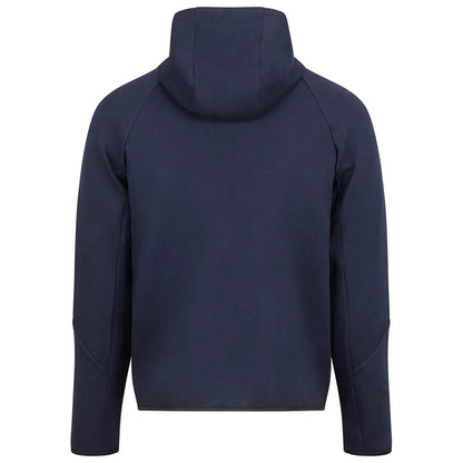 French Navy - Back - Just Cool Mens Adapt Fleece Full Zip Hoodie