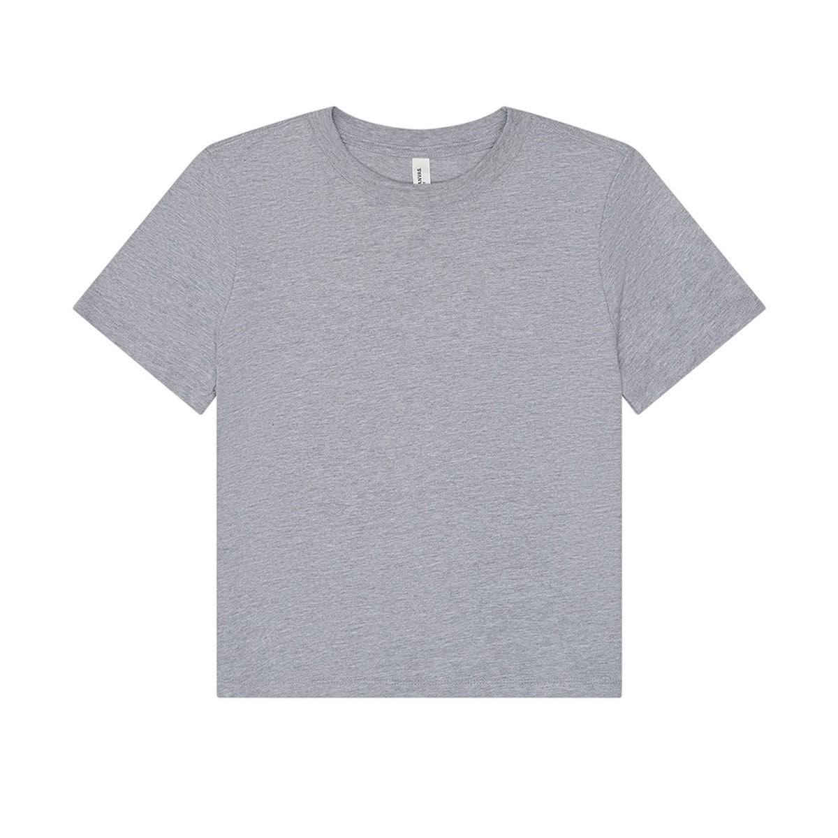 Athletic Heather - Front - Bella + Canvas Womens-Ladies Heavy Boxy T-Shirt
