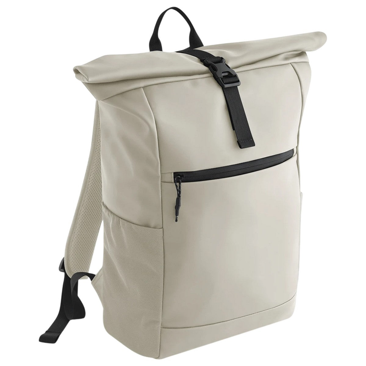 Natural Stone - Front - Bagbase Athlux Roll Up Backpack
