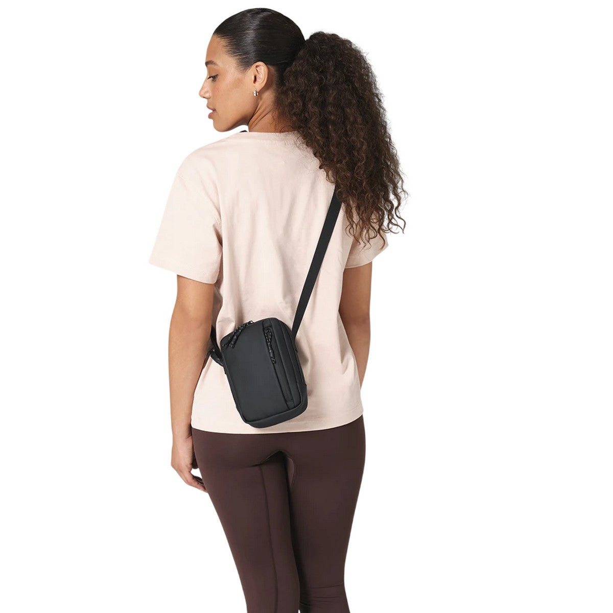 Black - Back - Bagbase Athlux Shoulder Bag