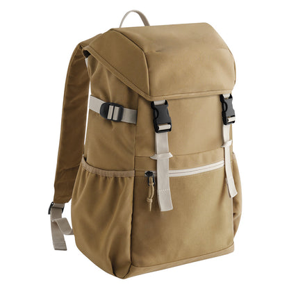 Desert Sand - Front - Bagbase Ramble Recycled Polyester Backpack