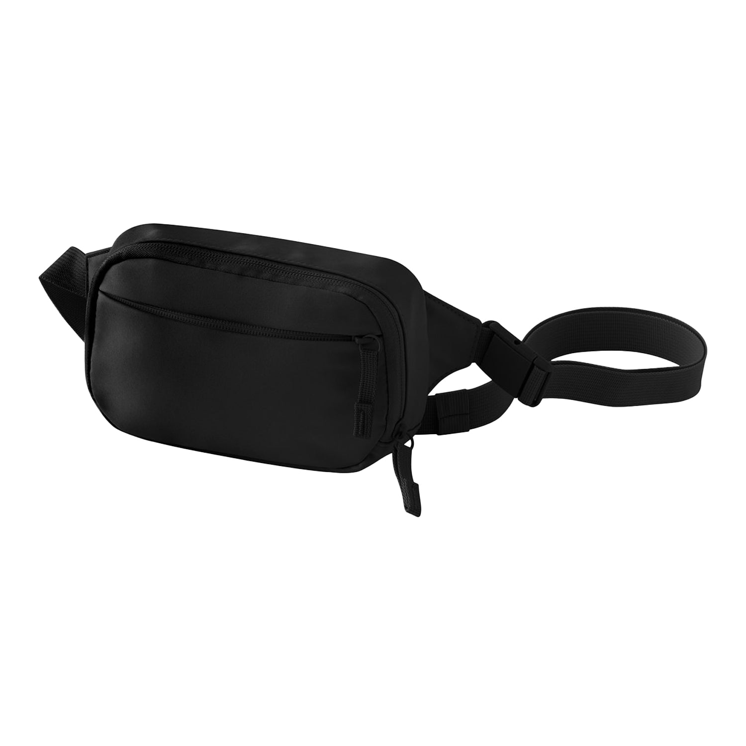 Black - Back - Quadra Studio Recycled Polyester Waist Bag