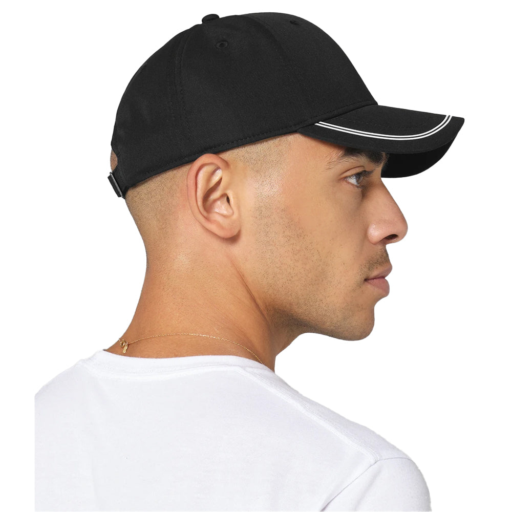 Black-White - Lifestyle - Beechfield Match Day Baseball Cap