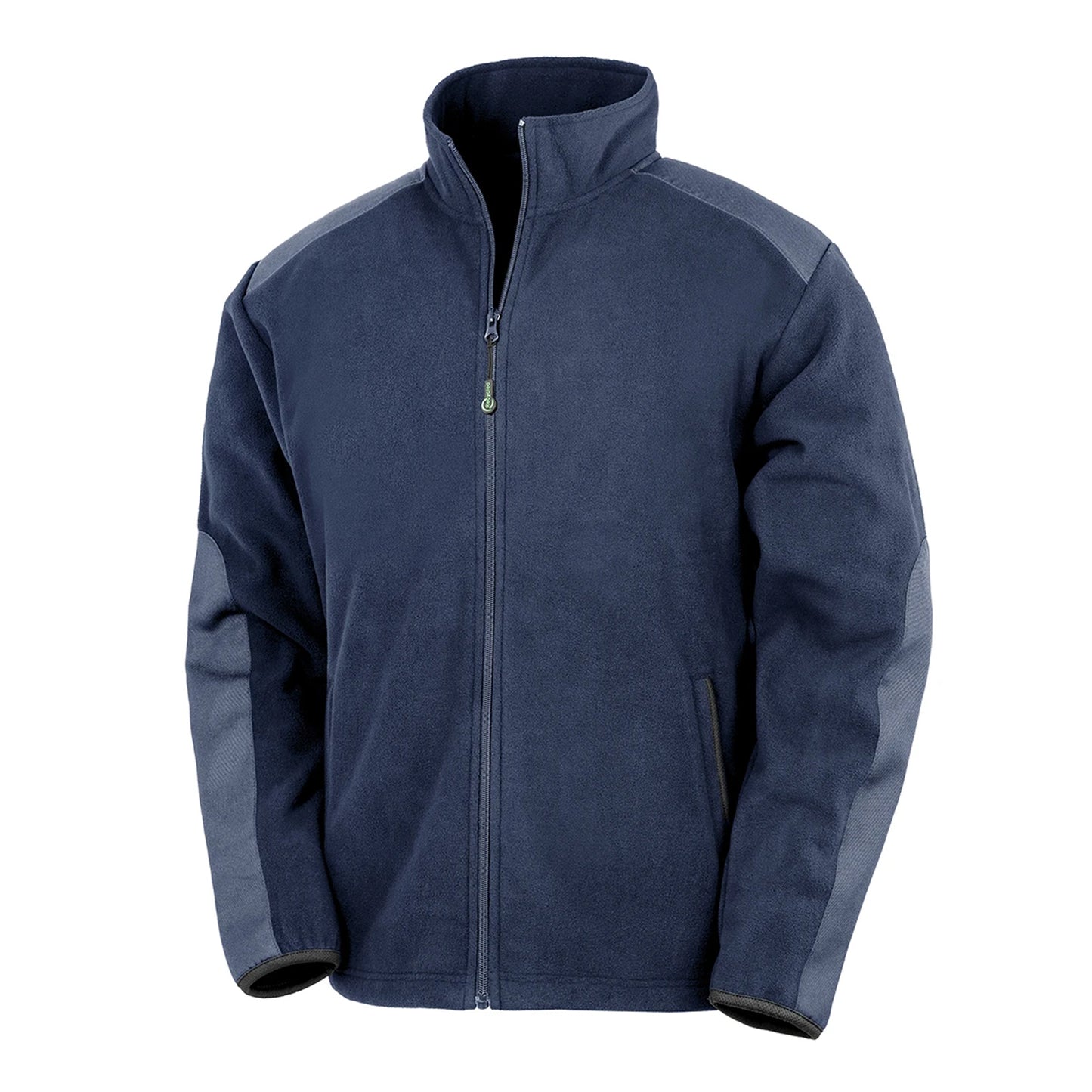 Navy - Front - WORK-GUARD by Result Unisex Adult Heavy Duty Fleece Jacket