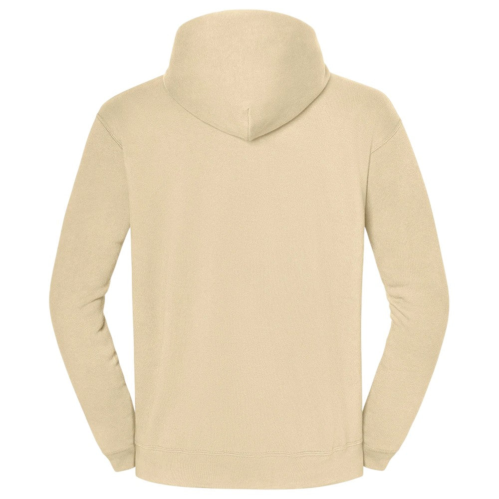 Desert Sand - Back - Fruit of the Loom Mens Iconic Premium Hooded Jacket