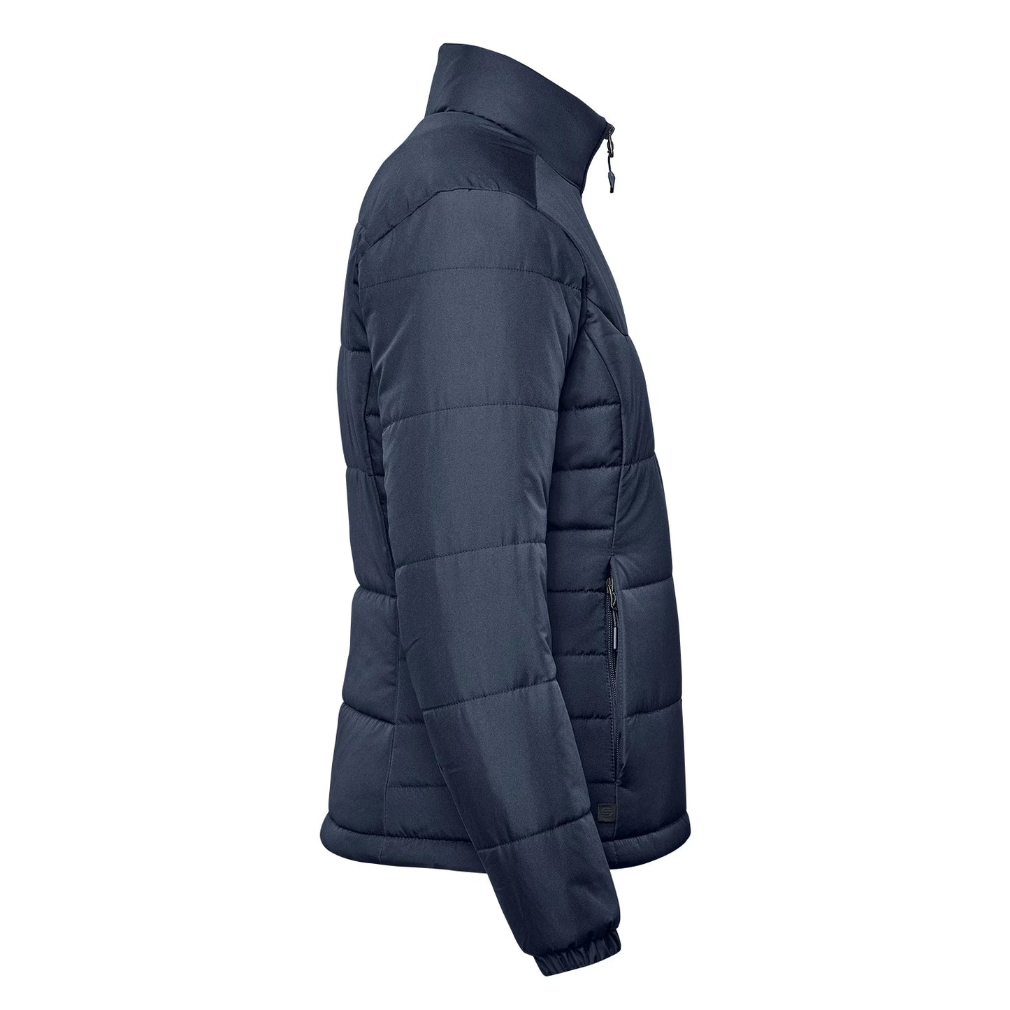 Navy - Side - Stormtech Womens-Ladies Sierra Thermal Jacket