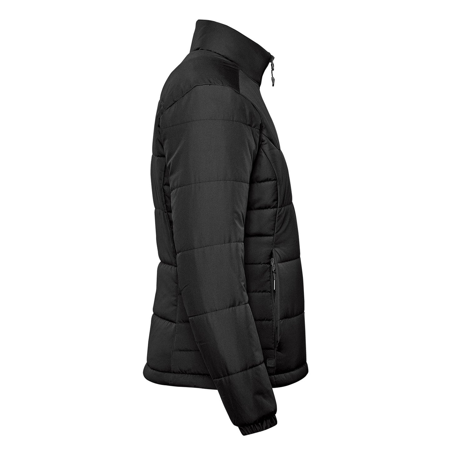 Black - Side - Stormtech Womens-Ladies Sierra Thermal Jacket