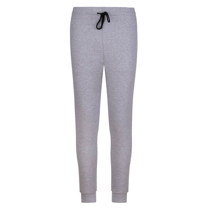 Grey - Front - Just Cool Mens Fleece Jogging Bottoms
