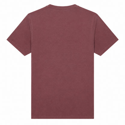 Washed Maroon - Back - Bella + Canvas Unisex Adult Heavyweight Washed T-Shirt