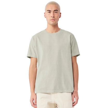 Washed Thyme - Side - Bella + Canvas Unisex Adult Heavyweight Washed T-Shirt