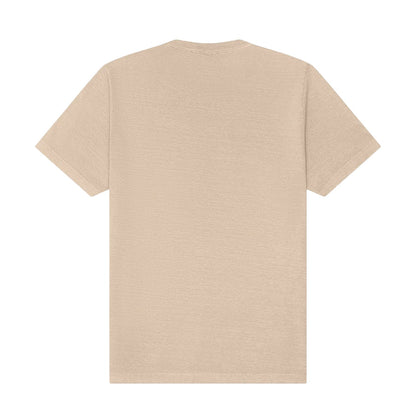 Khaki - Back - Bella + Canvas Unisex Adult Heavyweight Washed T-Shirt