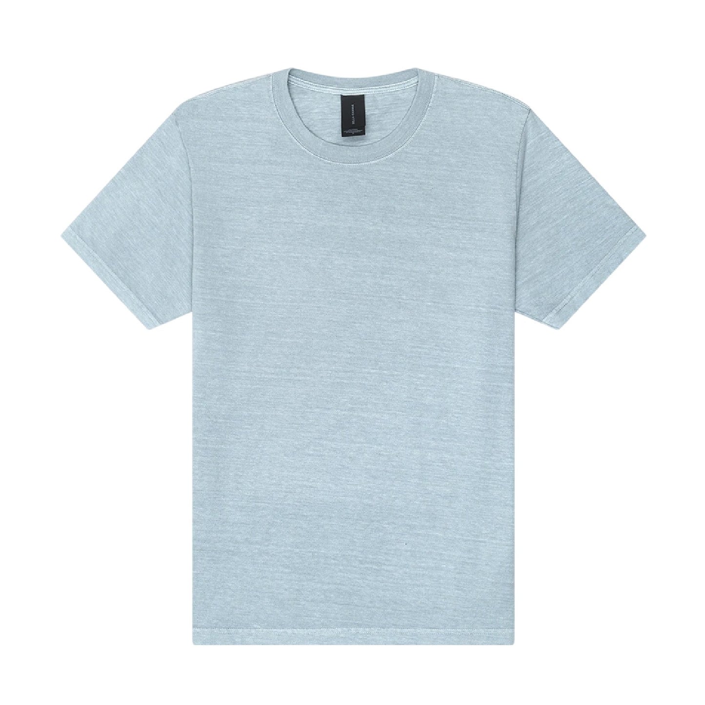 Light Washed Denim - Front - Bella + Canvas Unisex Adult Heavyweight Washed T-Shirt